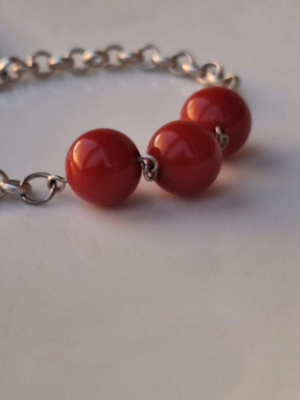 Red Bead Bracelet